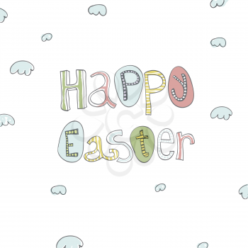 Easter Hand Drawn Card