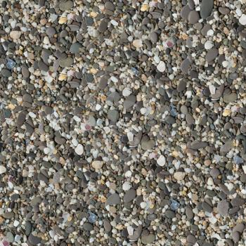 Pebble Stones. Seamless Tileable Texture.