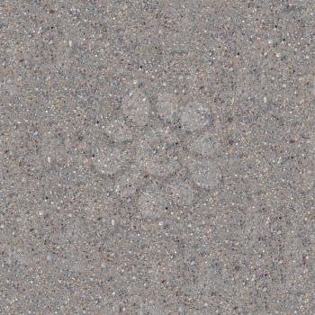 Concrete Floor with Cracks and Small Pebbles. Seamless Tileable Texture.