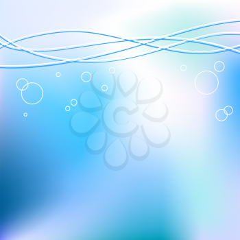 water vector light blue background 