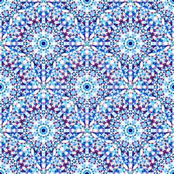 Ornamental Seamless Pattern. Abstract Geometrical Vector Background