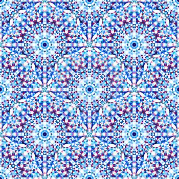 Ornamental Seamless Pattern. Abstract Geometrical Vector Background