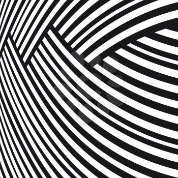 Abstract background. Black and white pattern