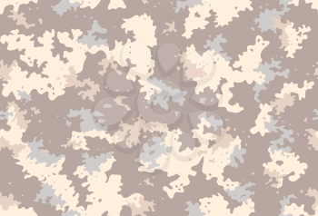 Camouflage seamless pattern in delicate colors for printing on fabrics for modern apparel and sportswear