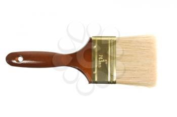  Brand new paint brush isolated on a white background