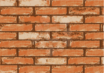 brick wall. Old brick wall in a background image