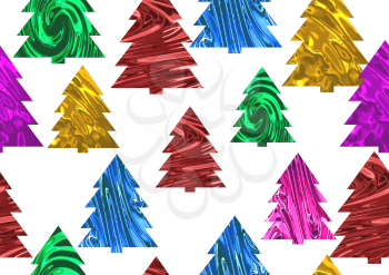 christmas shiny texture background with christmas tree