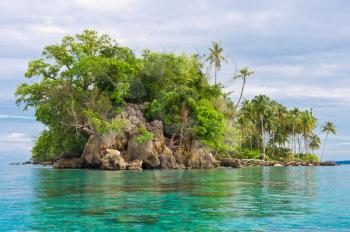 Island Coastline after Tsunami, Banyak Archipelago, Aceh, Indonesia, Southeast Asia