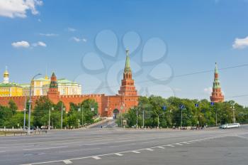 View of Moscow Kremlin, Russia, East Europe
