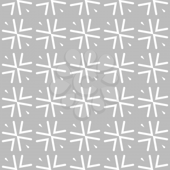 Vector seamless pattern texture background with geometric shapes in grey and white colors.