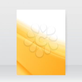 Brochure cover with an abstract background for the presentations. Vector illustration .