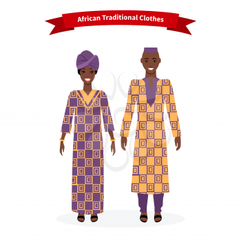 African traditional clothes people. people, Ethnic africa female, dress culture, cloth fashion for woman with pattern, girl tribal, lady smiling illustration
