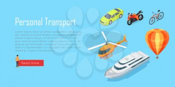 Transport infographic. Public transport. Plane. Bus. Trolleybus. Electric train. Metro train. Trum public transport. Statistics of transport usage. Transport system concept Vector
