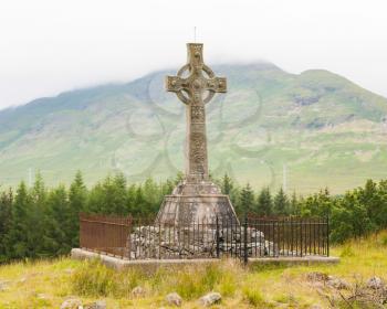 Very old gravestone in the cemetery, Scotland