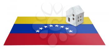 Small house on a flag - Living or migrating to Venezuela