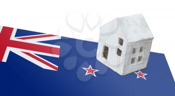 Small house on a flag - Living or migrating to New Zealand
