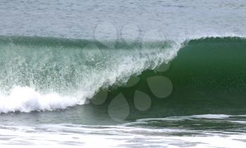 Wave in the Atlantic ocean, coast of the Gambia