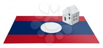 Small house on a flag - Living or migrating to Laos