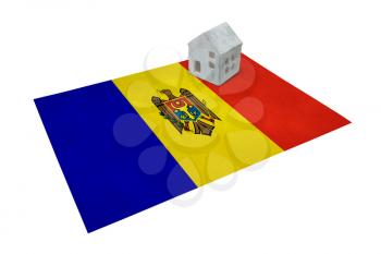 Small house on a flag - Living or migrating to Moldova