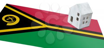 Small house on a flag - Living or migrating to Vanuatu