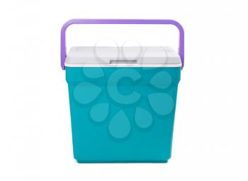 Cooler box isolated on a white background