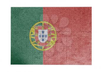 Large jigsaw puzzle of 1000 pieces - flag - Portugal