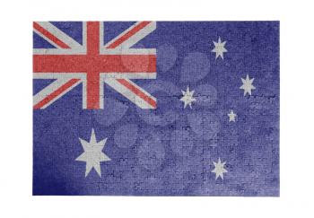 Large jigsaw puzzle of 1000 pieces - flag - Australia