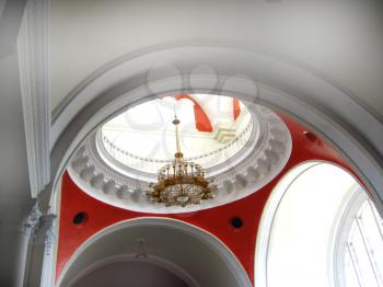 image of arches of top of architectural ensemble