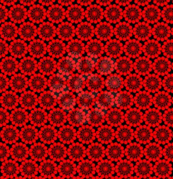 luxury wallpapers with many red abstract patterns