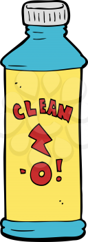 Royalty Free Clipart Image of a Cleaning Product