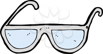 Royalty Free Clipart Image of a Pair of Glasses