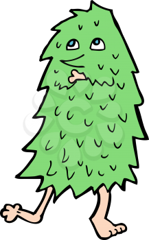 Royalty Free Clipart Image of a Monster