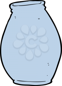 Royalty Free Clipart Image of a Vase