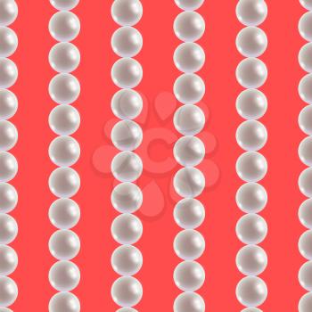 Vector pearl tile, seamless pattern eps 10

