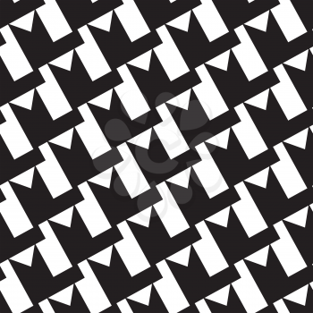 Geometry cute seamless pattern in minimalism style