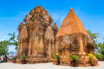 Ponagar (Thap Ba Po Nagar) - Cham temple in Nha Trang, Vietnam in a summer day