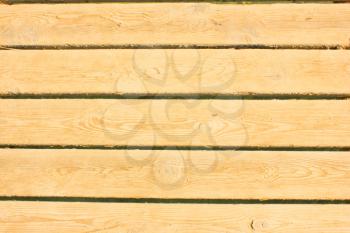 Old wooden planks at sun light.