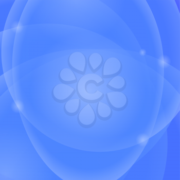 Abstract Blue Background. Abstract Light Circle Pattern
