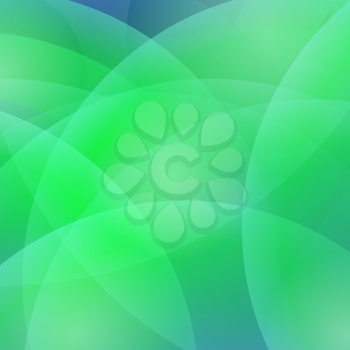 Abstract Green Light Background. Abstract Green Pattern.