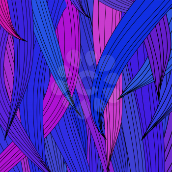 Colorful Wave Background. Abstract Colored Wave Pattern