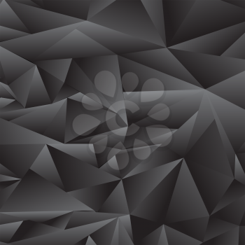 Abstract Grey Polygonal Background. Abstract Grey Polygonal Pattern