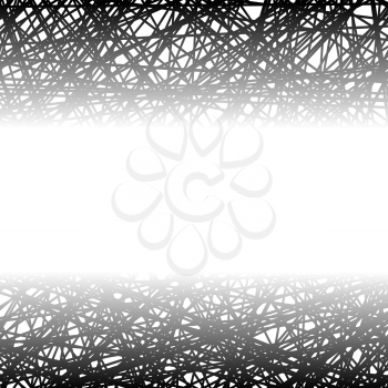 Abstract Black Line Background. Grunge Black  Line Pattern
