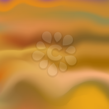 Abstract Soft  Orange Background. Blurred Wave Orange Pattern