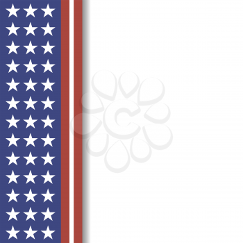 Independence Day of America. American Flag Background.