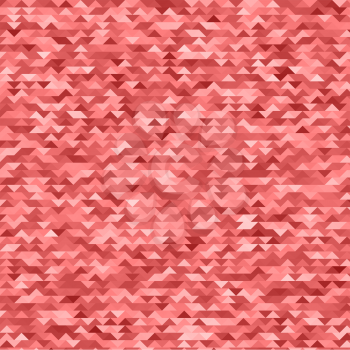 Abstract Mosaic Red Triangles Background for Your Design