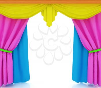 Colorfull curtains