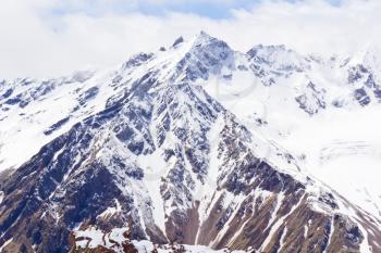 Landscape of mountains Caucasus region in Russia