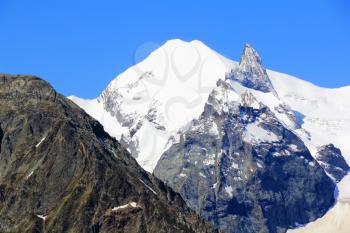 Image of beautiful landscape with Caucasus mountains