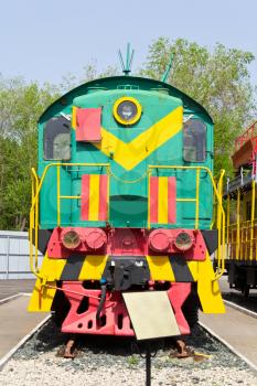 Photo of Russian rail road locomotive in Samara