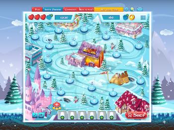 Merry Christmas GUI - map playing field window background